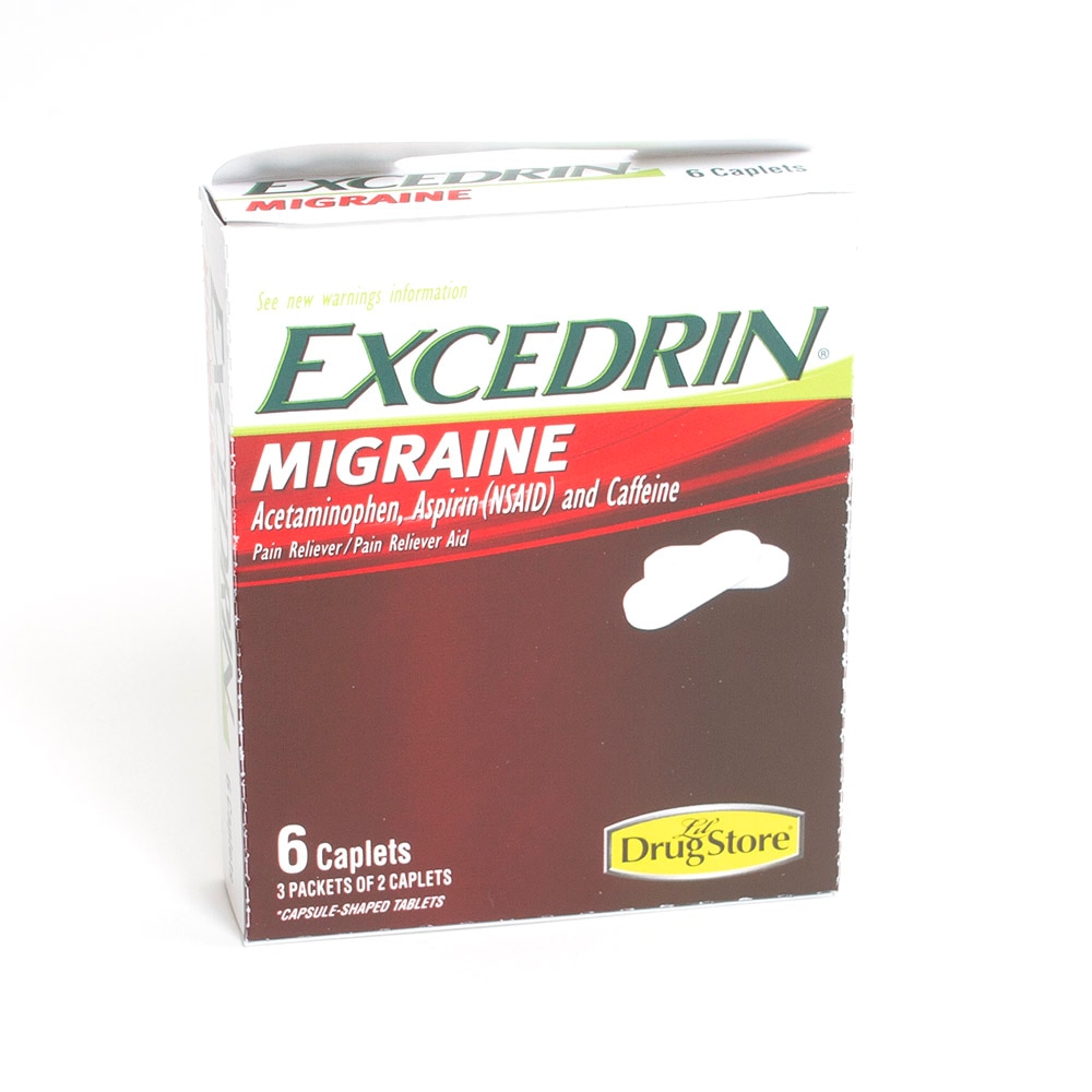 Excedrin, Migraine Strength, 6 Caplets